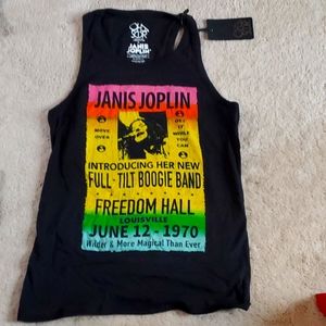 Janis Joplin Freedom Hall Tank Brand New